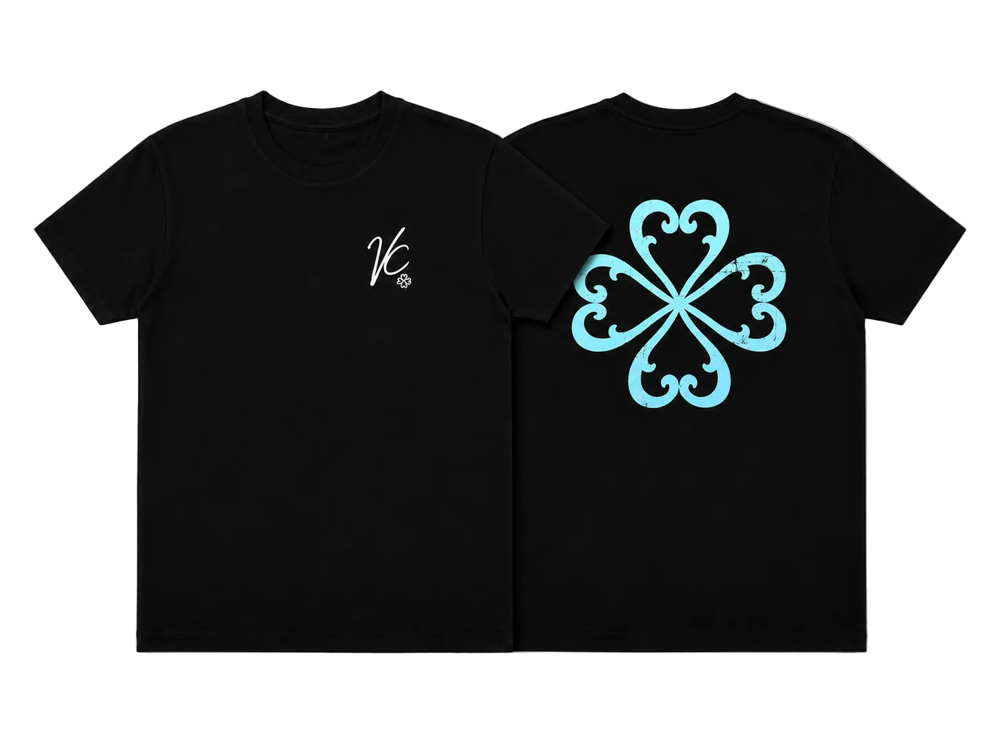 Clover T-Shirt Ice Blue